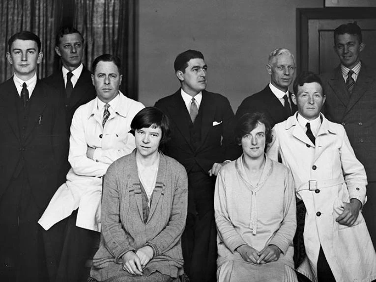 Staff photograph, 1927-1930, maker unknown, Gordon H. Burt Ltd. Te Papa (C.002439)