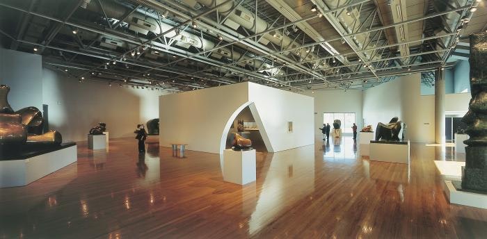 Henry Moore exhibition, 2002. Te Papa