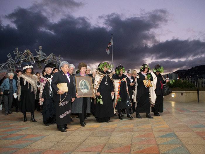 Gallipoli opening ceremony, 2015. Photograph by Kate Whitley. Te Papa
