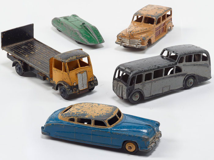 Model Vehicles, circa 1950, by Meccano. Gift of Mrs K Major, 1985. CC BY-NC-ND licence. Te Papa (GH003501/6)