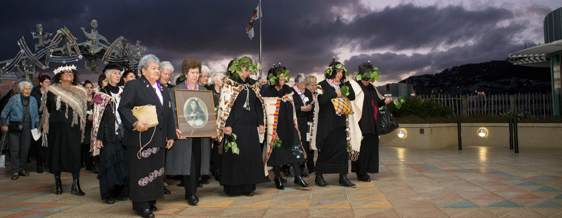 Gallipoli opening ceremony, 2015. Photograph by Kate Whitley. Te Papa