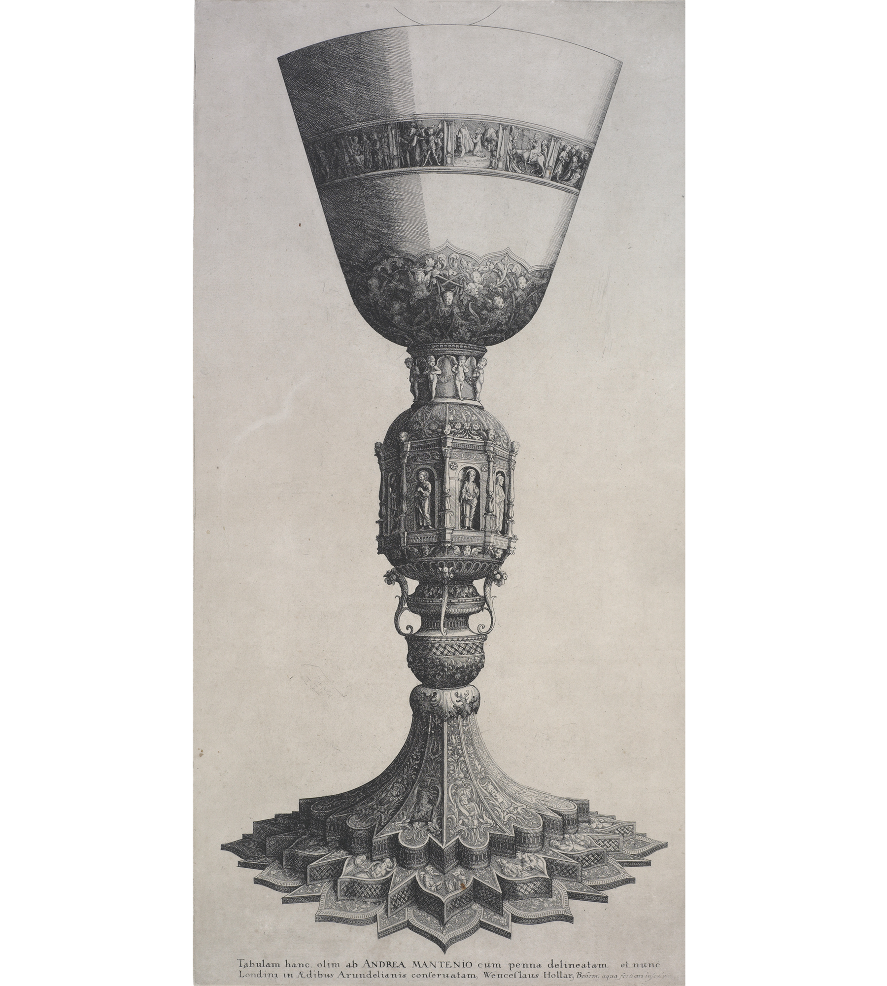 Etching of a chalice 1640