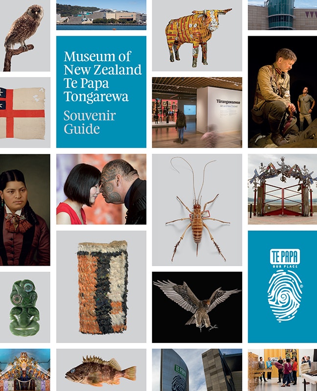Museum of New Zealand Te Papa Tongarewa Souvenir Guide cover