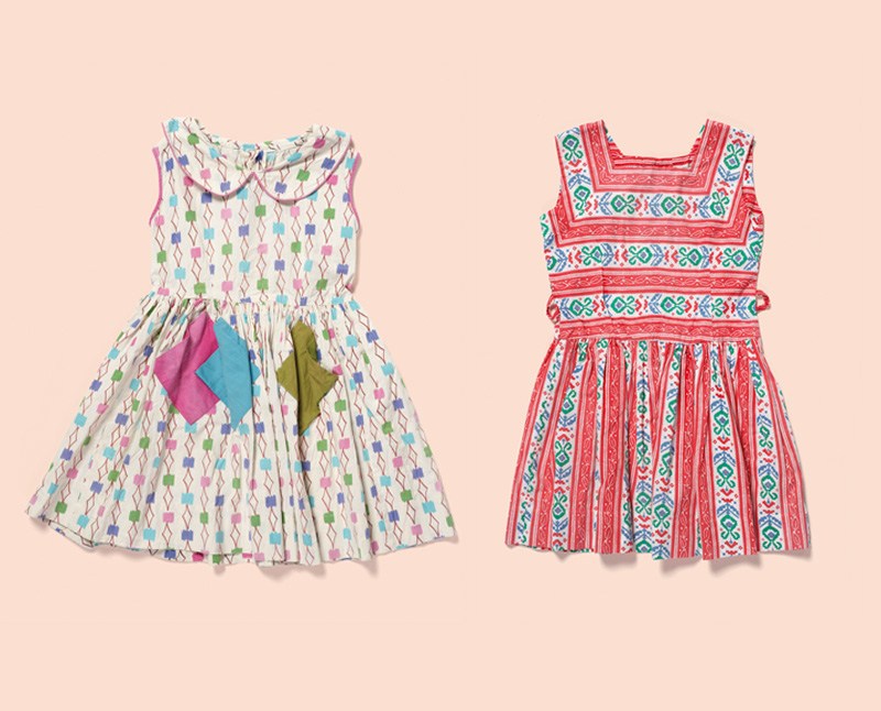 Two children's summer dresses