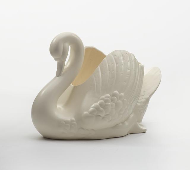 Ceramic swan