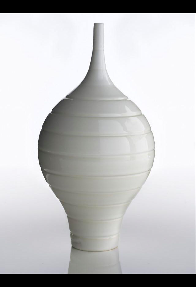 Ceramic bottle by John Parker