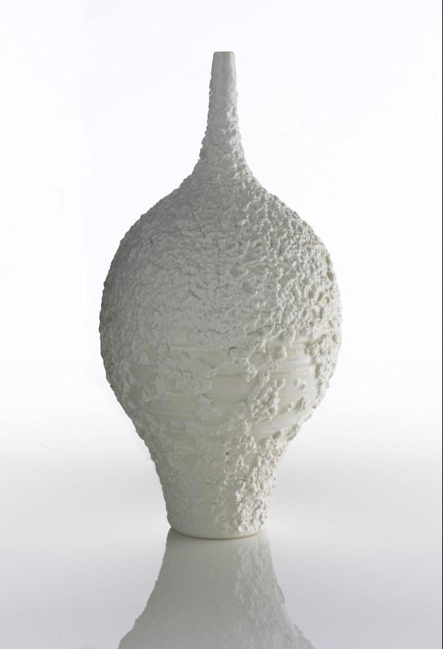 Ceramic bottle by John Parker