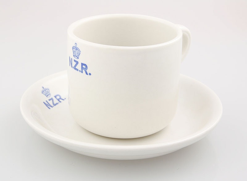 New Zealand Railways cup and saucer