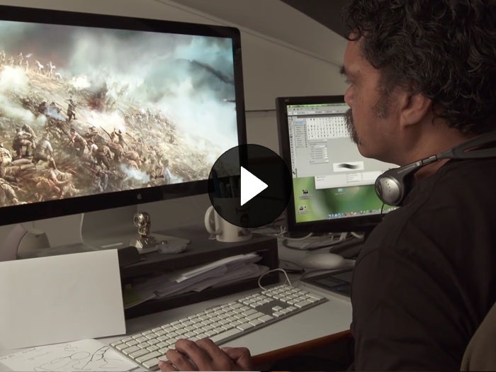 Still from 'Building Gallipoli Episode 3', 2015. Courtesy of Weta Workshops episode-3-700x525.jpg