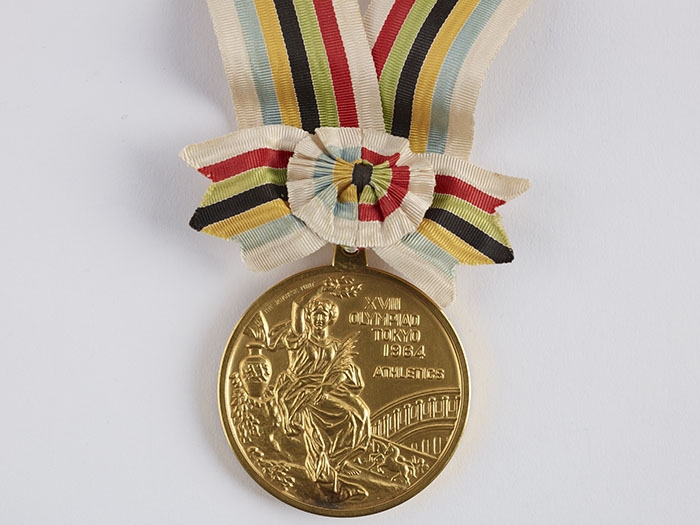 Peter Snell's gold medal from Tokyo