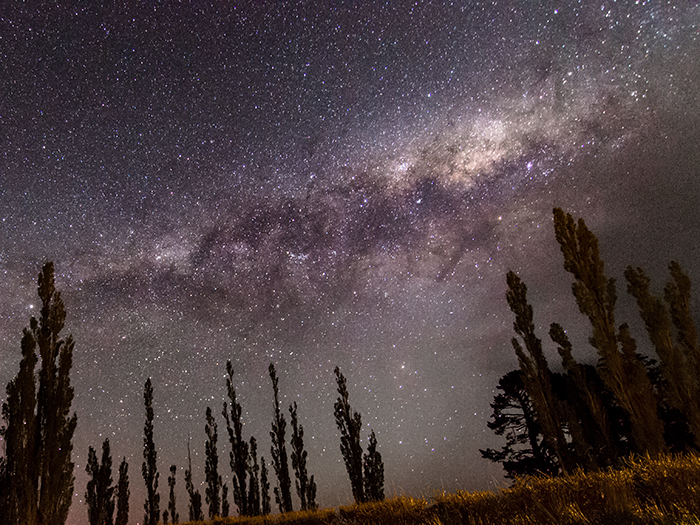 Night sky in Canterbury