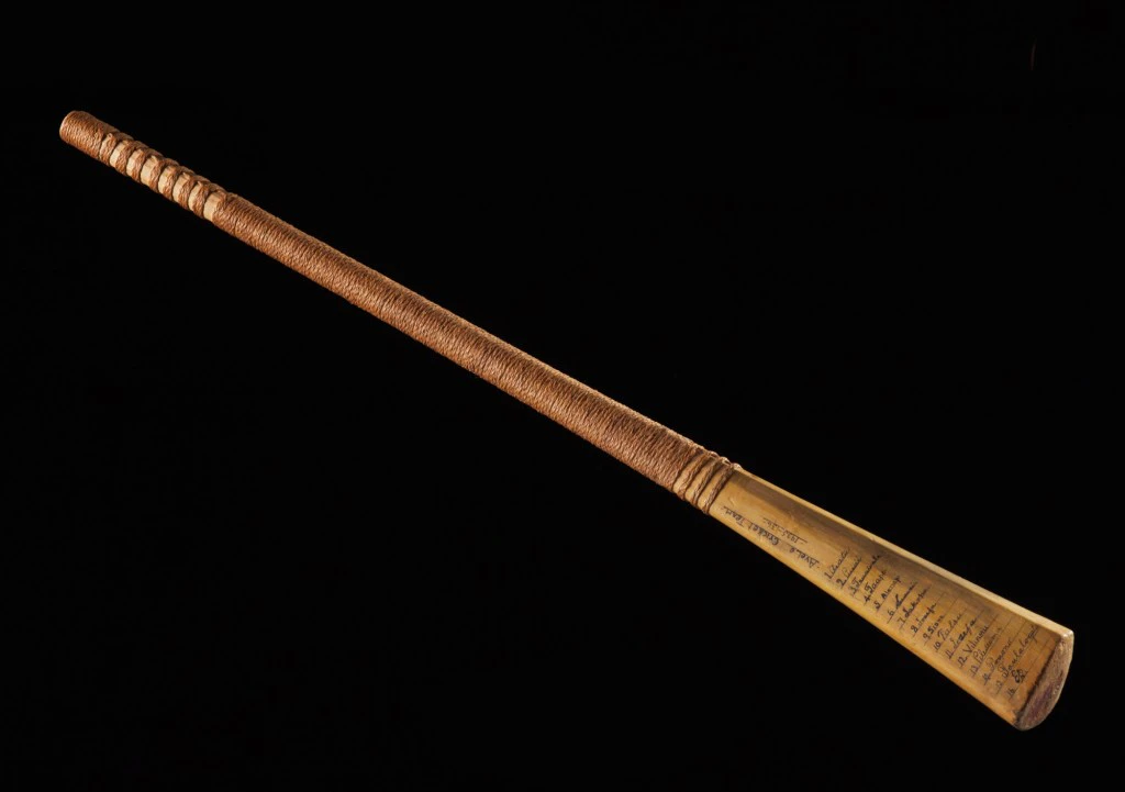 Wooden cricket bat