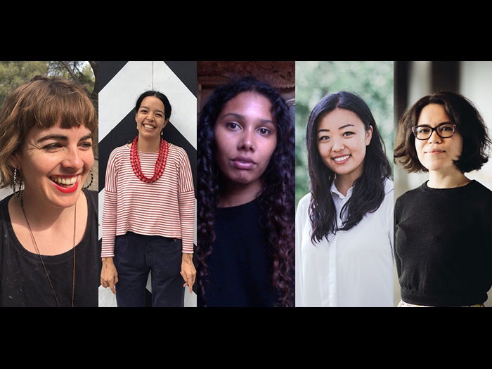 Sophie Barclay, Ahilapalapa Rands, Anisha Sankar, Julie Zhu, and Sonya Withers. Photographs courtesy of The Wireless, with the exception of Sony Withers, by Tim Onnes. Te Papa Sophie Barclay, Ahilapalapa Rands, Anisha Sankar, Julie Zhu, and Sonya Withers