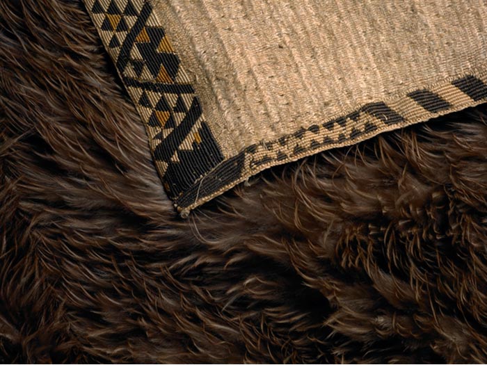 Close-up of cloak