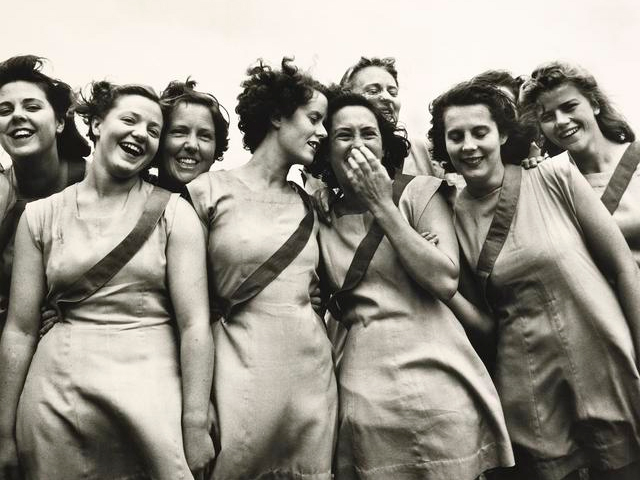 Trainee physical education instructors, March 1944