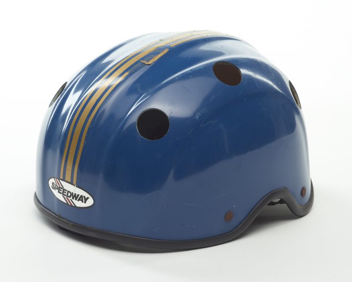 Blue helmet