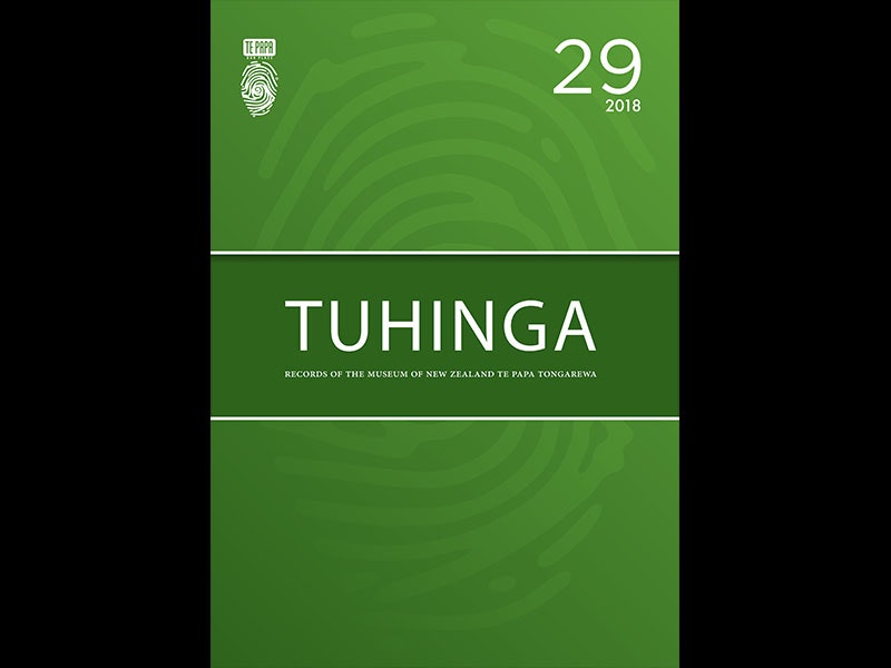 Tuhinga 29 cover