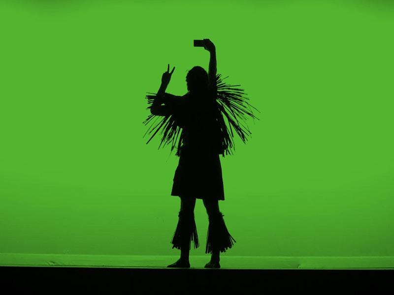 Māui snaps a selfie, 2019. Te Papa Māui snaps a selfie