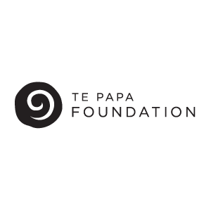 Te Papa Foundation black and white logo