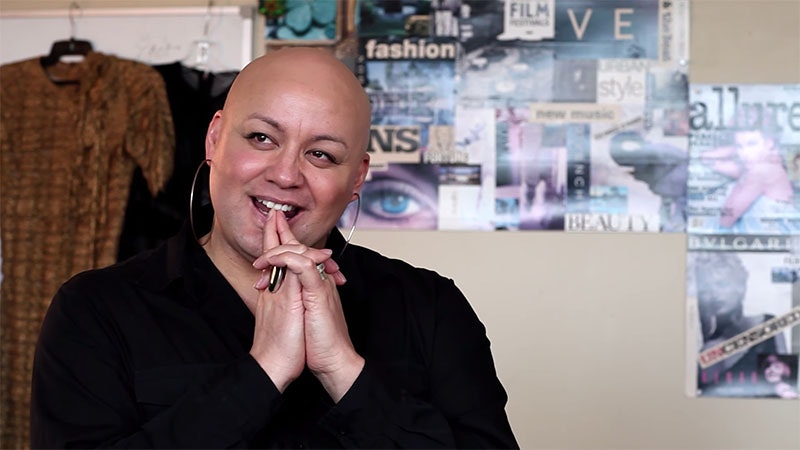 Screenshot of Linda talking to camera