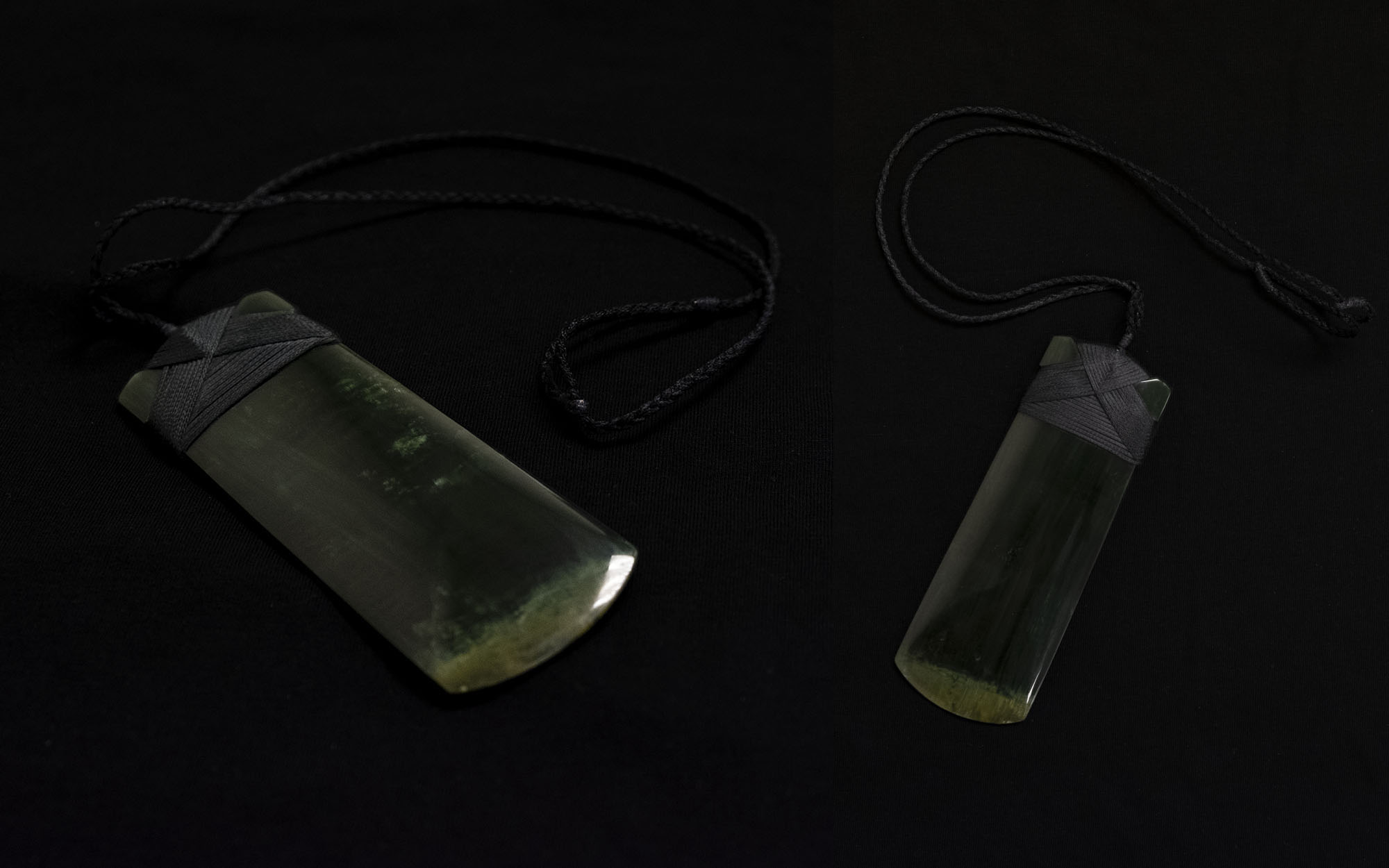 Necklace made of pounamu