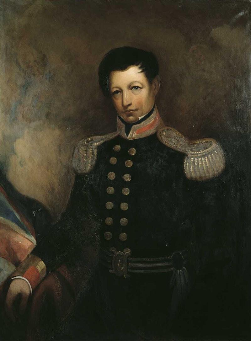 Portrait of William Hobson