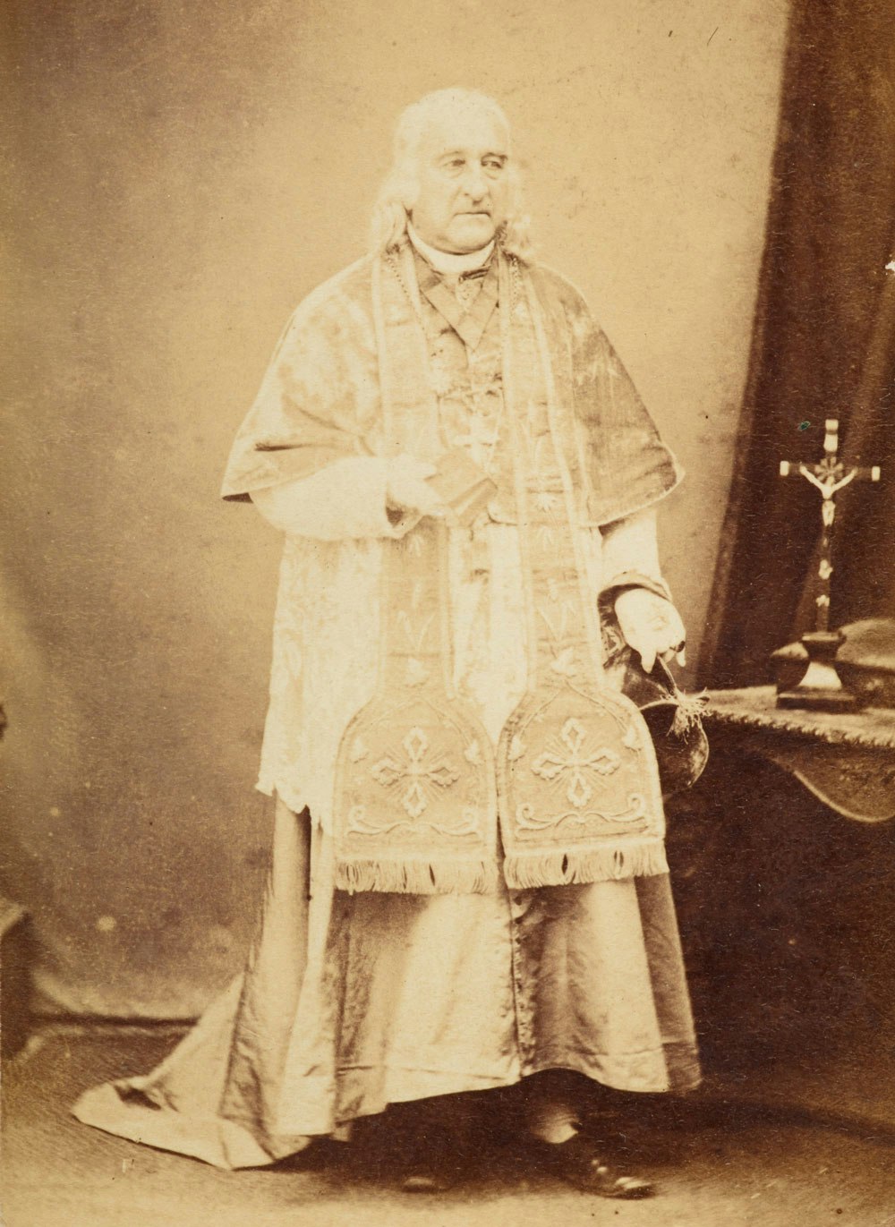 Photo of a man in bishop robes