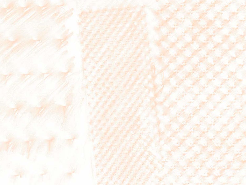 Close up of three rubbings, showing the texture of the item rubbed against