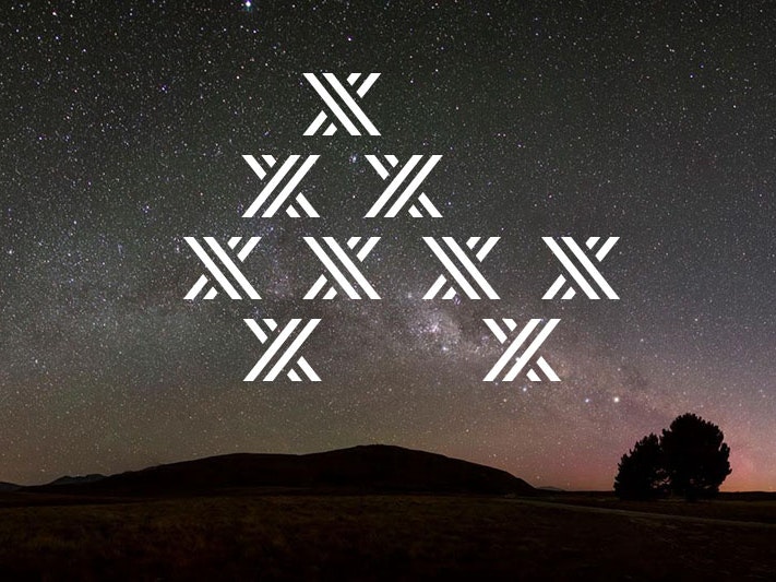 Matariki at Mt John. Photo courtesy of Fraser Gunn matariki-night sky with designed star on it