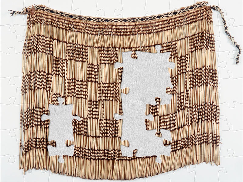 Piupiu (skirt), New Zealand, maker unknown. Te Papa (ME006597) A piupiu skirt