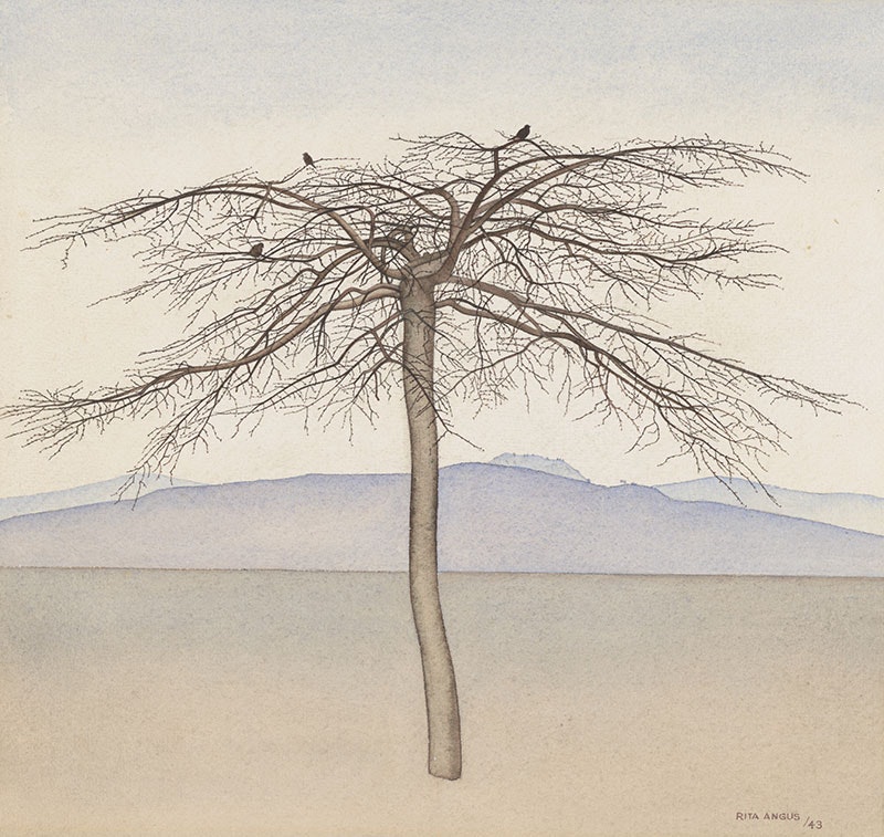 Audio description of Rita Angus’s ‘Tree’, 1943 | Te Papa