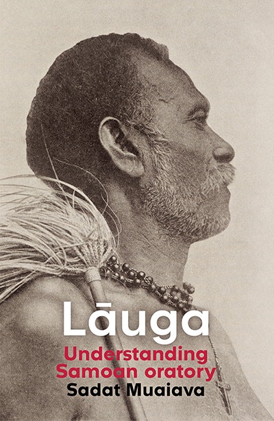 A sepia profile photo of the head and shoulders of a Sāmoan man
