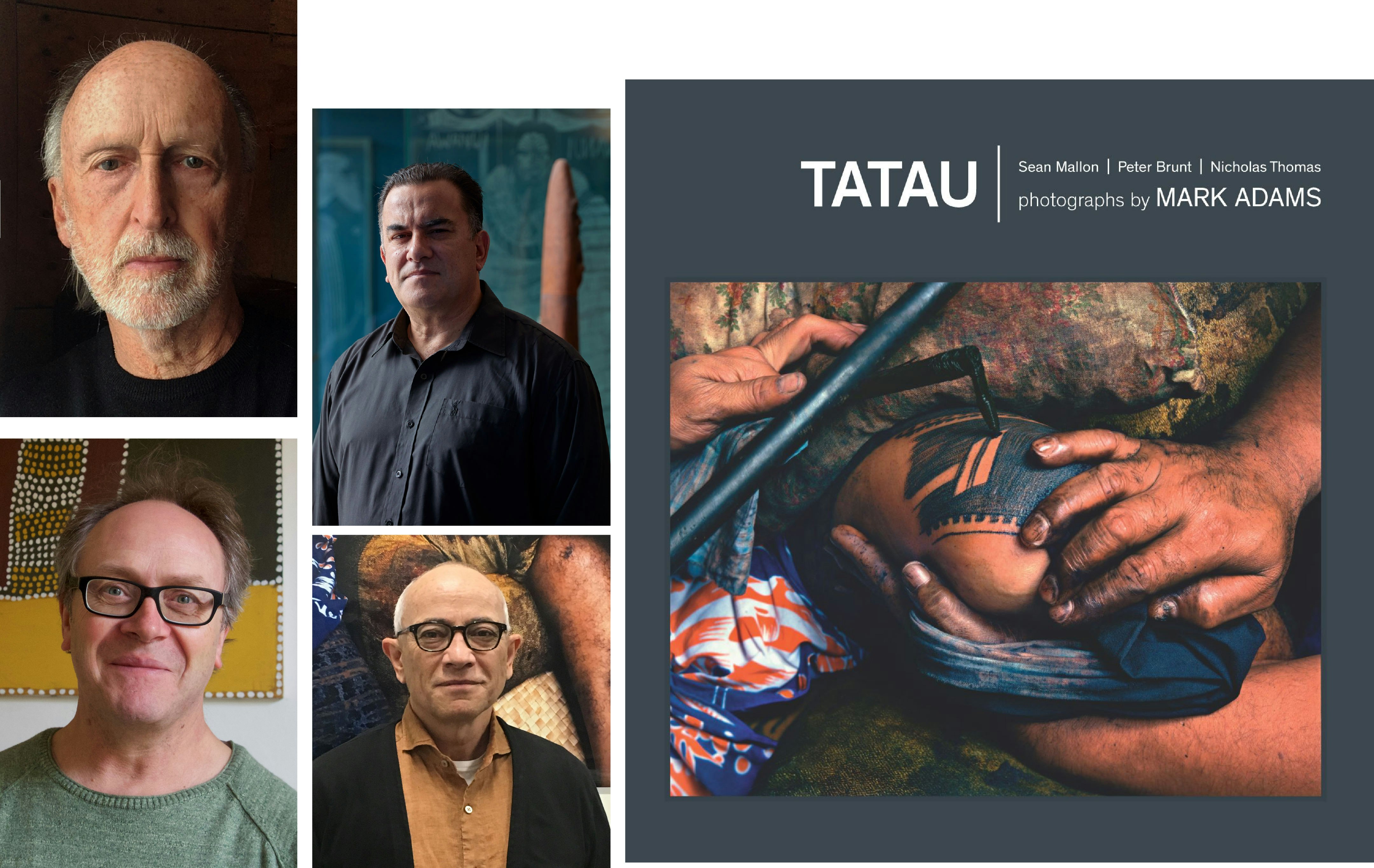 Picture of authors and book cover