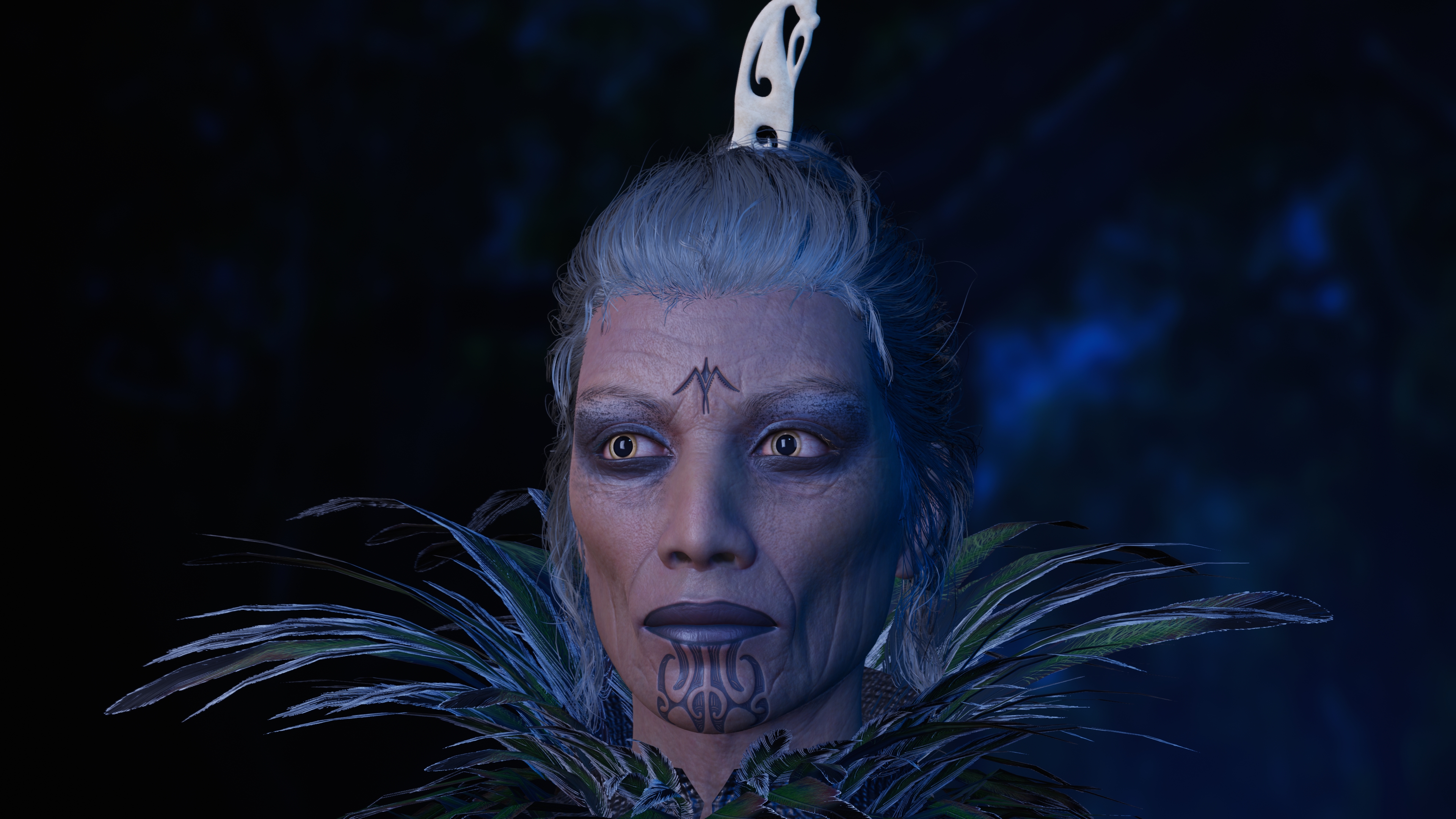 ACMI Game Worlds, Guardian Maia, concept art courtesy of Metia Interactive.