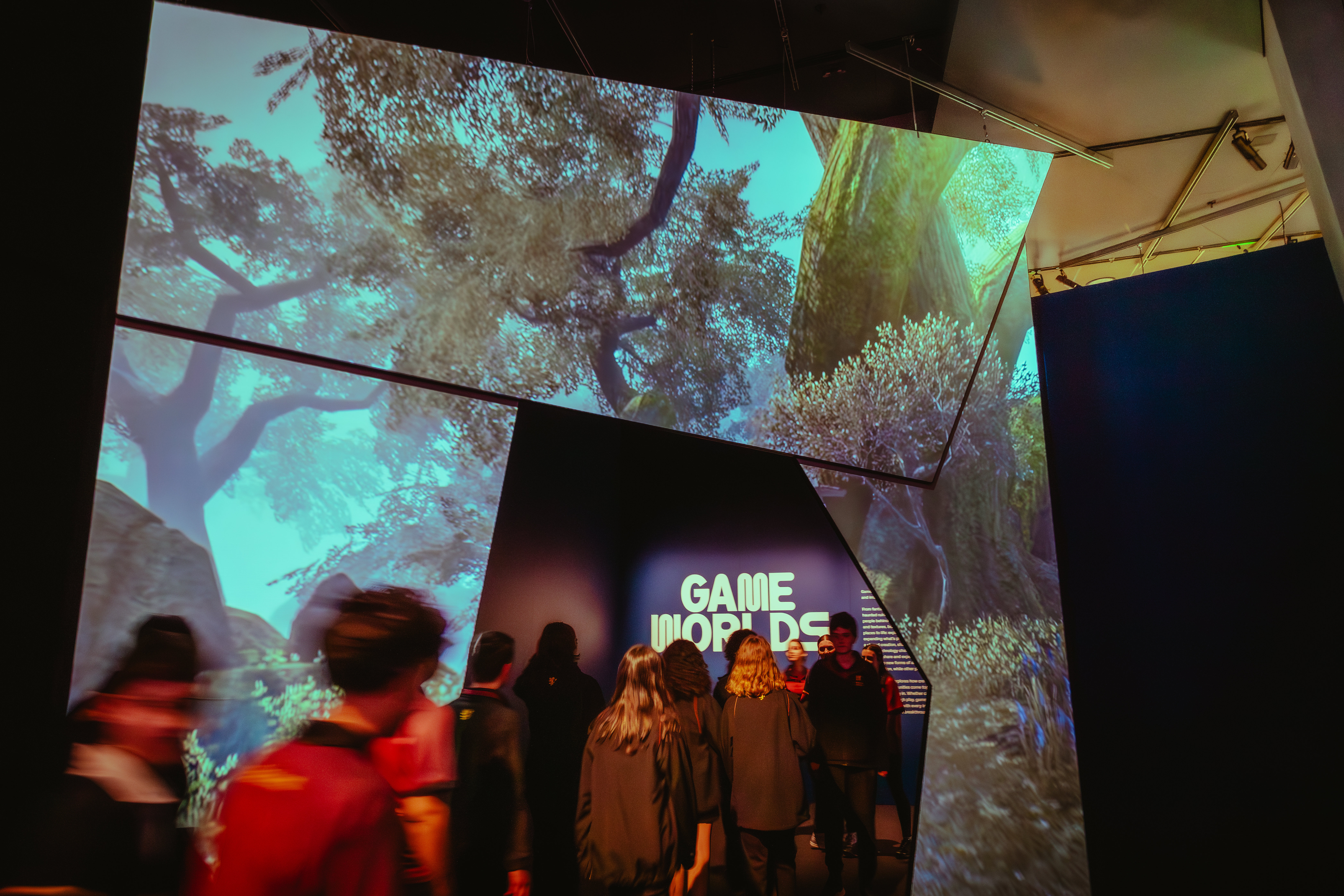 Game Worlds, 2025, ACMI. Photo ©Matto Lucas.